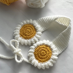 🍋耳あて　イヤーマフ　ポコポコお花♡ 黄色　秋冬　子供用