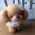 （再販】レッド・トイプードル✨mini🎀babyピンクの洋服似合うでしょ♪