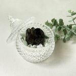 🌿天然原石浄化セット　コリント産スモーキークォーツ＆モリオンクラスター　　空間浄化