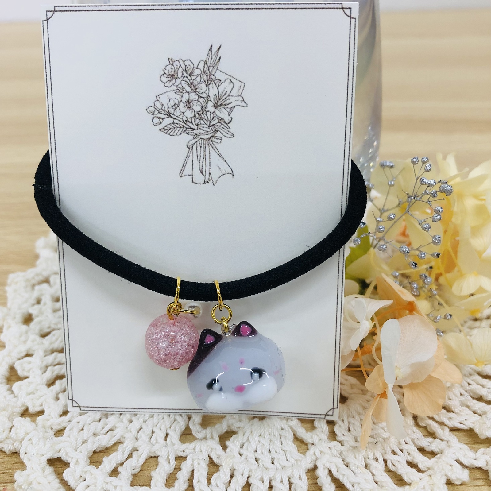 ネコ レジン - ヘアゴムの人気通販 | minne byGMOペパボ 国内最大級の