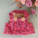 メルちゃんの被布(ひふ)＊さくらんぼ