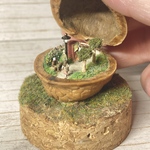 胡桃の中のちいさな小道