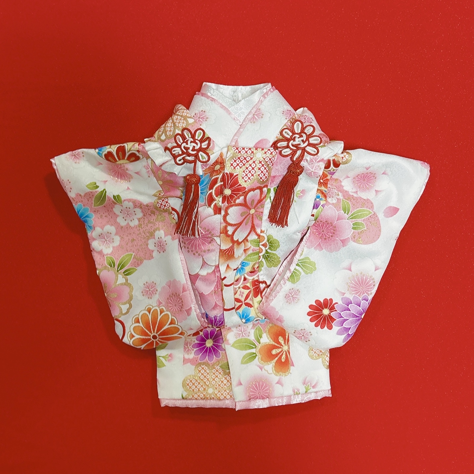 小型犬　本格正絹犬着物　Sサイズ　犬振袖 小型犬 本格正絹犬着物 Sサイズの通販 by Syoutan's shop｜ラクマ