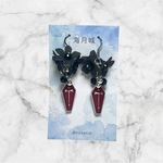 クロス　イヤリング／ピアス