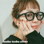 tsubu tsubu silver【ear cuff】※おひとつ売りです