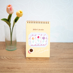 2026年卓上カレンダー　- Let's live  comfortably. - 