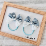 リボン　2個セット　送料無料　ヘアゴム　キッズ　子供