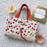 送料無料✨‼︎　【オーダー品】 さくらんぼ🍒　看護師さん用　レビューブックカバー   A5サイズブックカバー　厚み3センチ程度まで　ほぼ日手帳カズンカバー