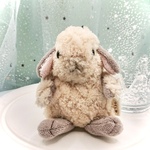 着せ替えうさぎぬいぐるみ　べびたん♡ ロップタイプ（バイカラー）