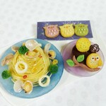 ★SALE★ミニチュア・シーフードパスタとふくろうのスイーツセット③