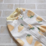 再販🌸 犬服 S たんぽぽ色のストロベリー バックオープン(背中開き)✨送料無料✨