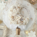 🎄先行販売🎄　月あかりのクリスマスリース　【受注制作】