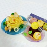 ★SALE★ミニチュア・シーフードパスタとふくろうのスイーツセット④