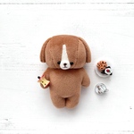 newハチワレいぬのぬいぐるみ