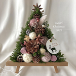 【再販3】2025ver. クリスマス　スタンド型　あったかcuteなXmasツリー❤　ピンク