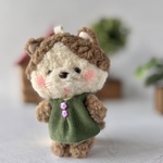 マシュマロみるく　ぬいチャーム　nikoねこ🟩