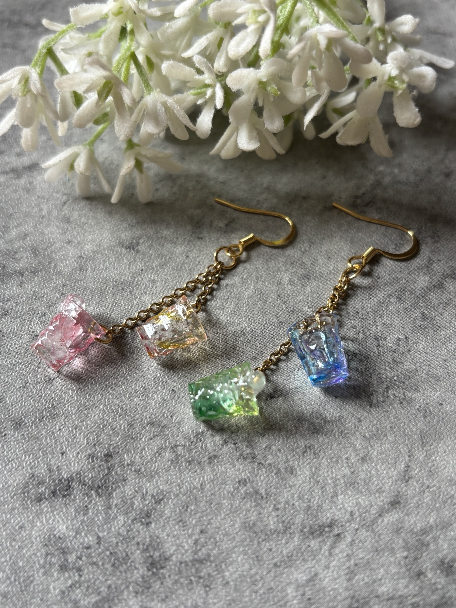 ピアス レジン カラフル - ピアスの人気通販 | minne byGMOペパボ 国内 