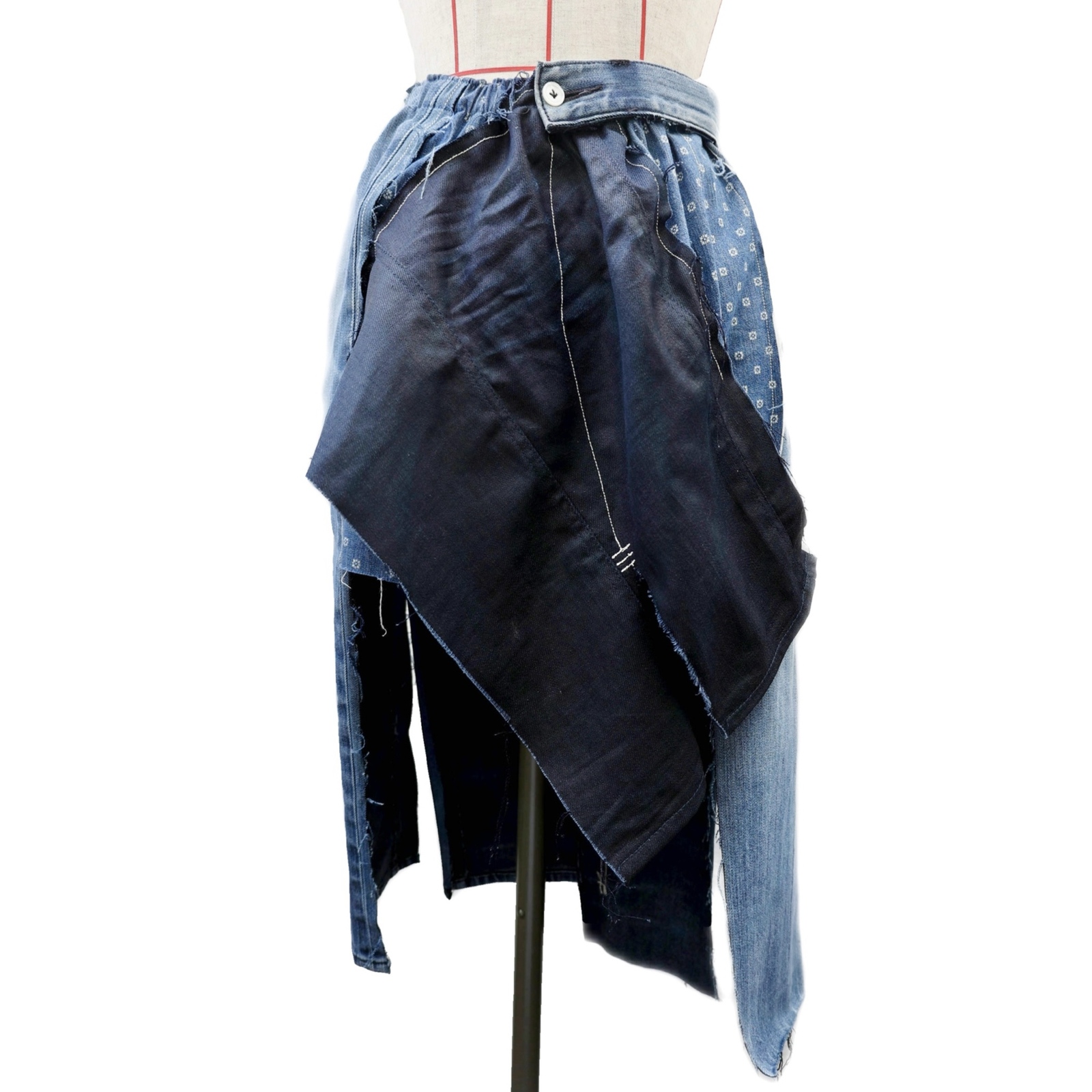 JUNYA WATANABE ネイビーデニムマーメイドスカート JUNYA WATANABE