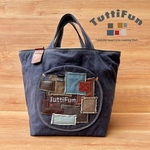 tuttifun＊○maru pocket○ canvas bag     A138