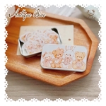 【Antique Bear】缶入りシール（全23柄）