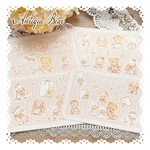 【Antique Bear】A5コラージュペーパー（全4柄）