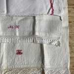 【3枚セット/送料込み】ドイツビンテージ キッチンクロス　モノグラム付
