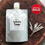 【閉店SALE】ホワイトセージ浄化スプレー　詰め替え用(リフィル)100ml／アロマスプレー／スプレーボトル付き・空間浄化や気分転換に◎〈送料無料〉