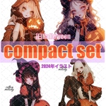 【旧イラスト】 ハロウィン / compact set / 20種類各3枚 / cotton melody / 少数セット / 人物ステッカー / イベント対象 【Halloween】