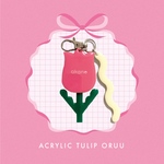 お名前キーホルダー୨୧⑅︎* <名入れオーダー>チューリップ