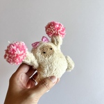 cheer npatiぬいぐるみキーホルダー(ピンク)