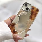 【No.84】ジュエル・トータス　ミラー付きiPhone case