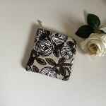 ミナペルホネン rosy（ロージー）  L字ファスナーポーチ/コイン/カード  ベージュ