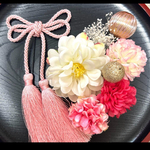 限定七五三和装振袖髪飾り