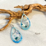 ブルーフラワー×水色