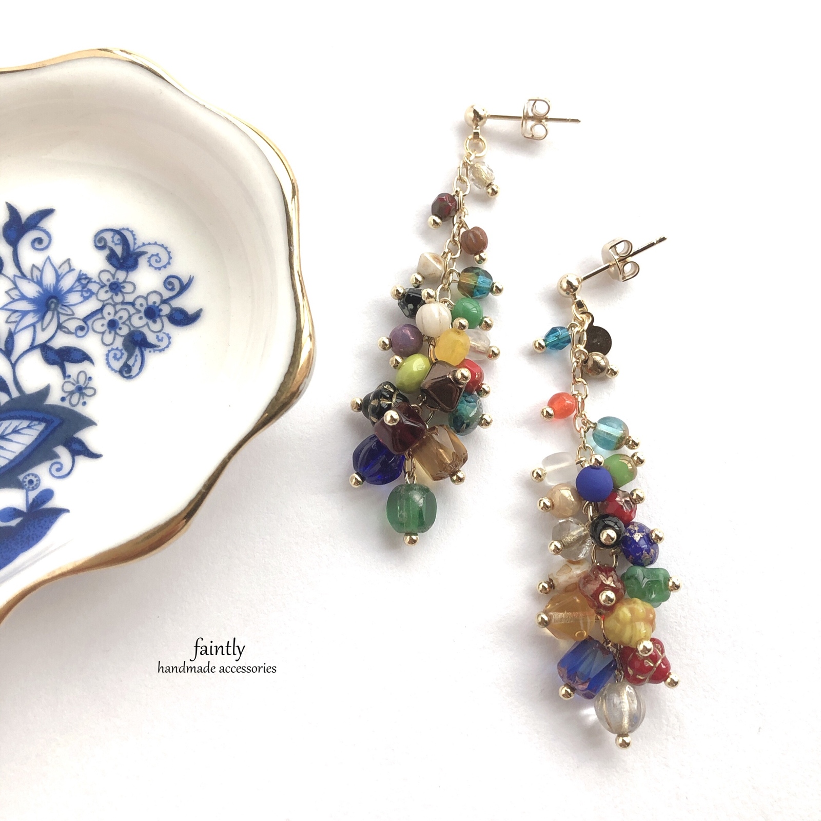 チェコビーズ - ピアスの人気通販 | minne byGMOペパボ 国内最大級の