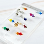 【ピアス・イヤリング】“推し”といつも一緒｜2粒から選べる カスタムアクセサリー Color Me Stone 誕生石