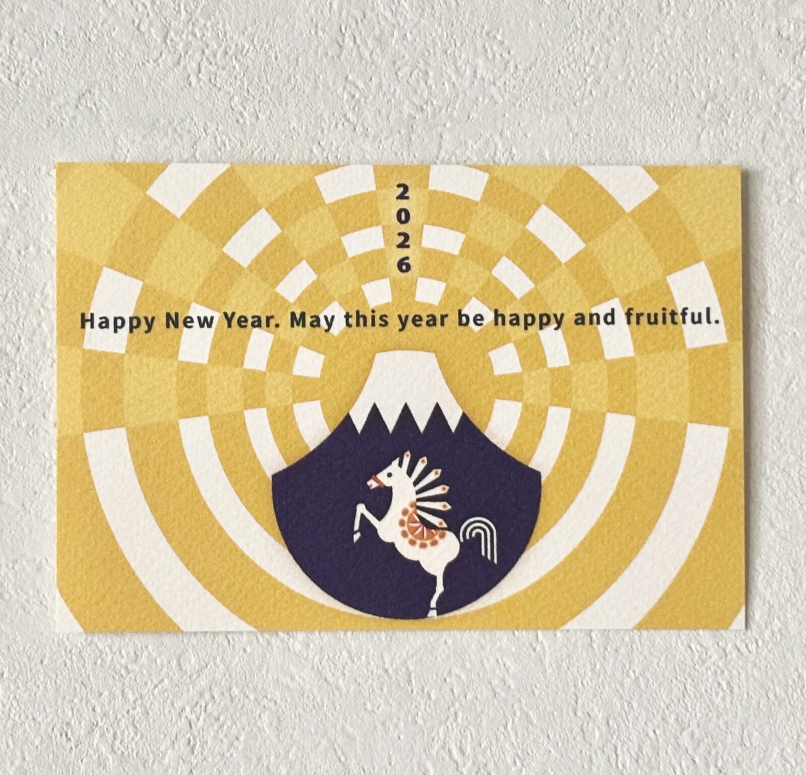 ハンドメイド ミナペルホネン 2026 干支 お馬さん ぬいぐるみ No.3