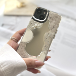【No.85】シック・ツイード・リフレクション　iPhoneケース