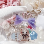 「星降る夜のドリーミークリスマスベア🎄🧸✨」ネックレス