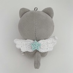 天使の羽 ぬい服 10cm 星 ウィッシュコア 水色 ②