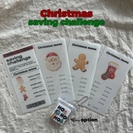 Christmas saving challenge