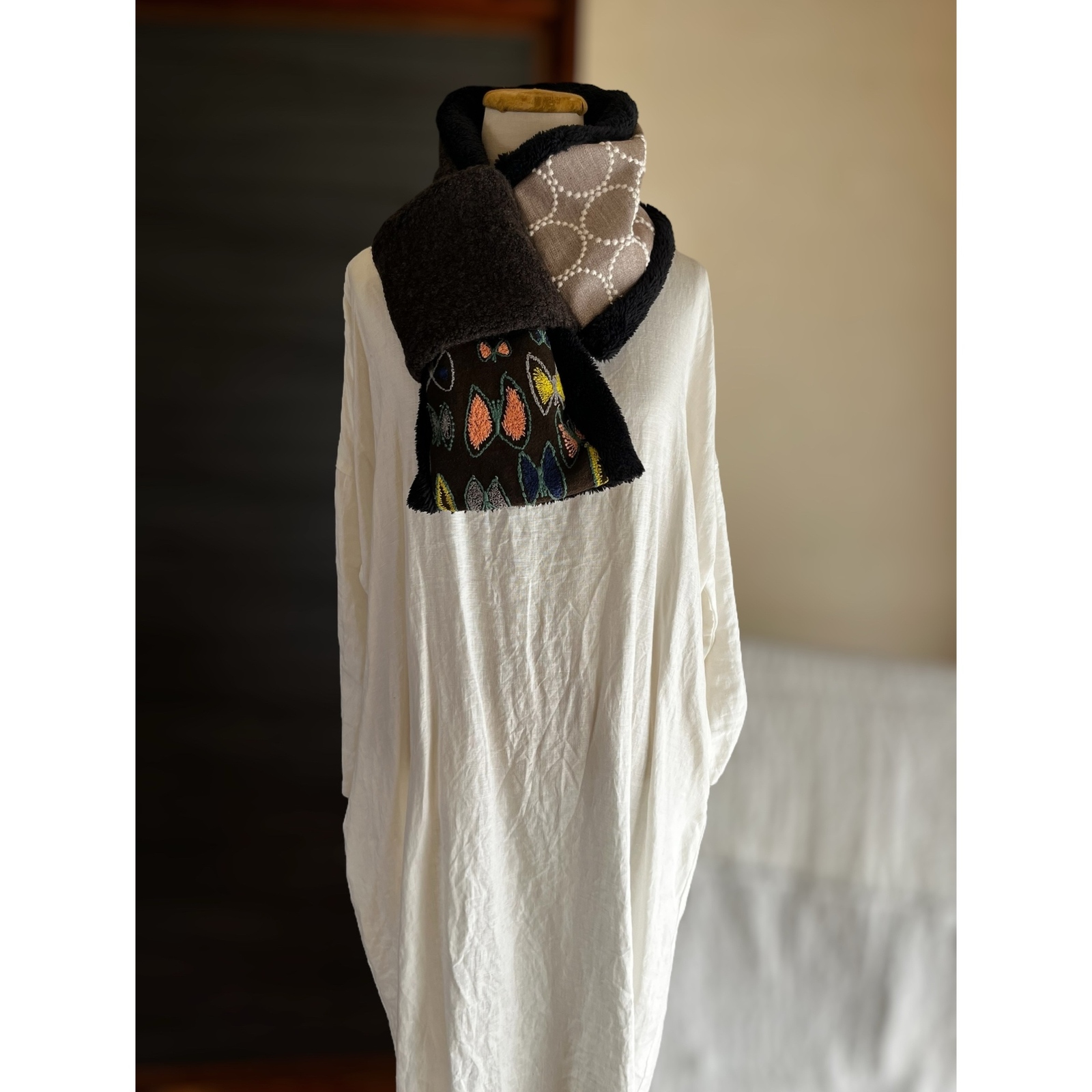 junjunミナペルホネン ハンドメイド☆ネックウォーマー☆ 合計3点