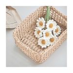 特別価格｜枯れない花　毛糸の花束　ブーケ　かぎ編み　ハンドメイド　撮影小物　フラワーギフト　ニットフラワー　誕生日　発表会　お祝い　プレゼント　1点もの