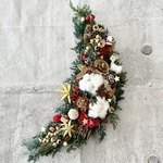 Crescent Xmas hanging