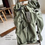 cotton &hemp / ストレートパンツ