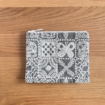 ◯mina perhonen  forest tile  フラットポーチ  ミナペルホネン の刺繍生地