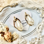 ラスト1点！牡蠣の耳飾り　ピアス/イヤリング　秋冬　