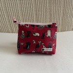 【t様オーダー品】ume＊mew ティッシュポケット付きラミネートポーチ（おしゃれネコ）