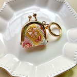 【Aya様オーダー品】コイン入れ コインケース 指輪入れ アクセサリーケース miniカラビナ付き