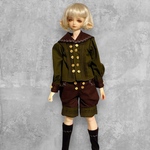 MSD/SDMのカーキ色セーラー服セット